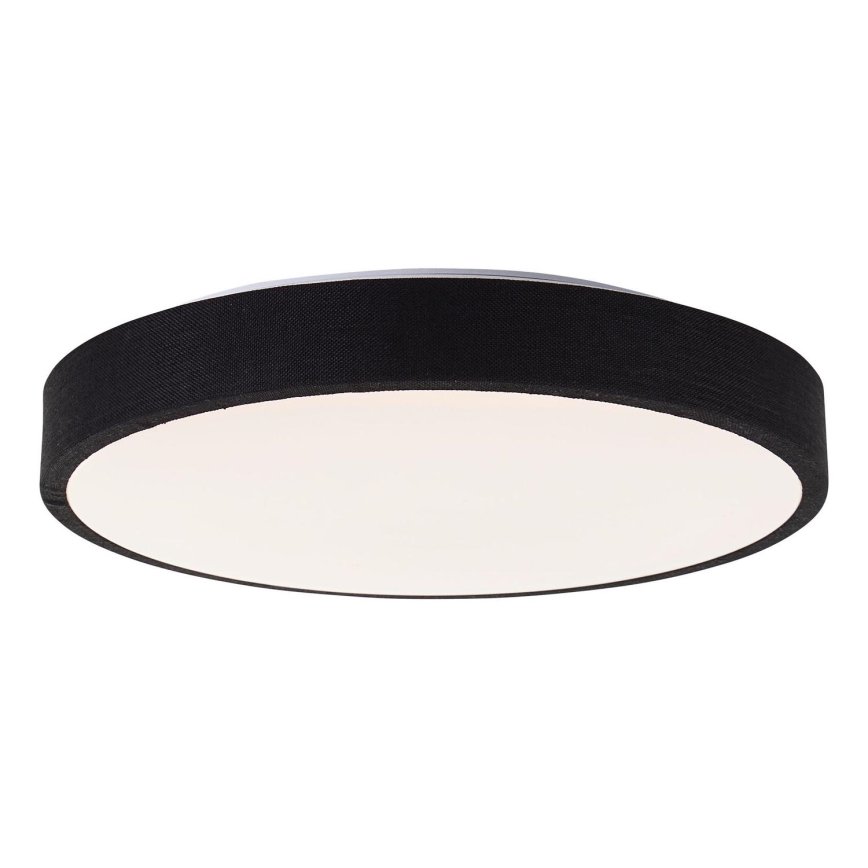Brilliant - Plafón LED regulable FILIZ LED/24W/230V diá. 38,5 cm negro