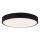Brilliant - Plafón LED regulable FILIZ LED/24W/230V diá. 38,5 cm negro