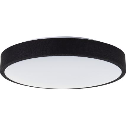 Brilliant - Plafón LED regulable FILIZ LED/24W/230V diá. 38,5 cm negro