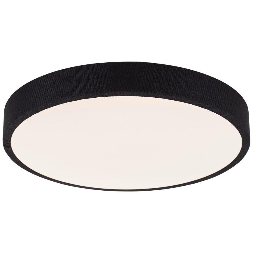 Brilliant - Plafón LED regulable FILIZ LED/24W/230V diá. 38,5 cm negro
