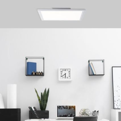 Brilliant - Plafón LED regulable FLAT LED/24W/230V 2700-6500K + control remoto