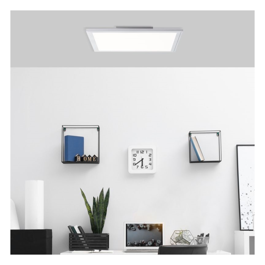 Brilliant - Plafón LED regulable FLAT LED/24W/230V 2700-6500K + control remoto