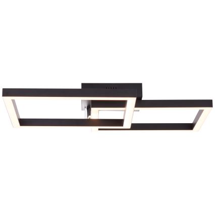 Brilliant - Plafón LED regulable KJORN LED/32W/230V 3000K negro