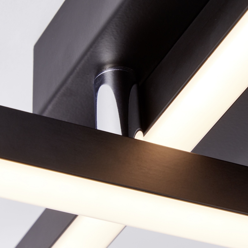 Brilliant - Plafón LED regulable KJORN LED/32W/230V 3000K negro