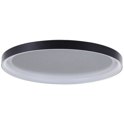 Brilliant - Plafón LED regulable QUITO LED/30W/230V 3000K diá. 42 cm negro