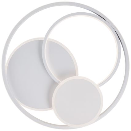 Brilliant - Plafón LED regulable RUNDA LED/50W/230V 3000-6500K blanco + control remoto
