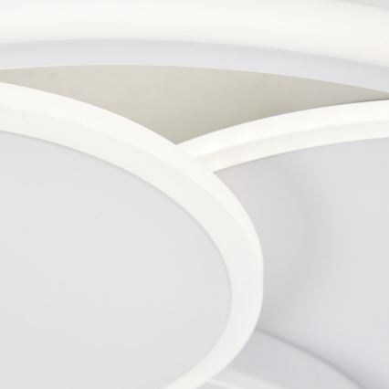 Brilliant - Plafón LED regulable RUNDA LED/50W/230V 3000-6500K blanco + control remoto