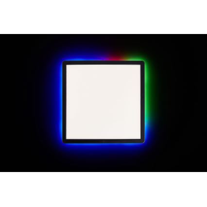 Brilliant - Plafón LED RGBW regulable SALTERY LED/20W/230V 3000-6500 + control remoto