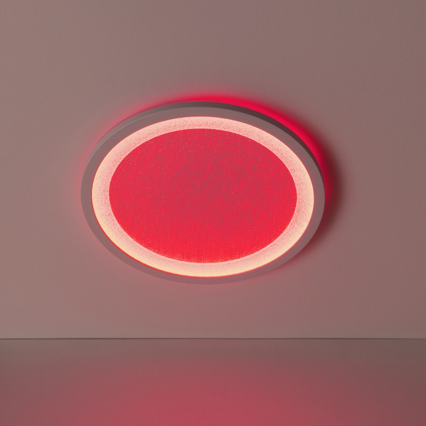 Brilliant - Plafón LED RGBW regulable TANIDA LED/22W/230V 3000-6500K+ control remoto