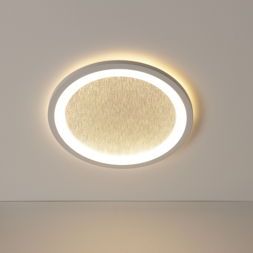 Brilliant - Plafón LED RGBW regulable TANIDA LED/22W/230V 3000-6500K+ control remoto