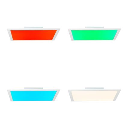 Brilliant - Plafón LED RGBW regulable ABIE LED/24W/230V 2700-6500K + control remoto