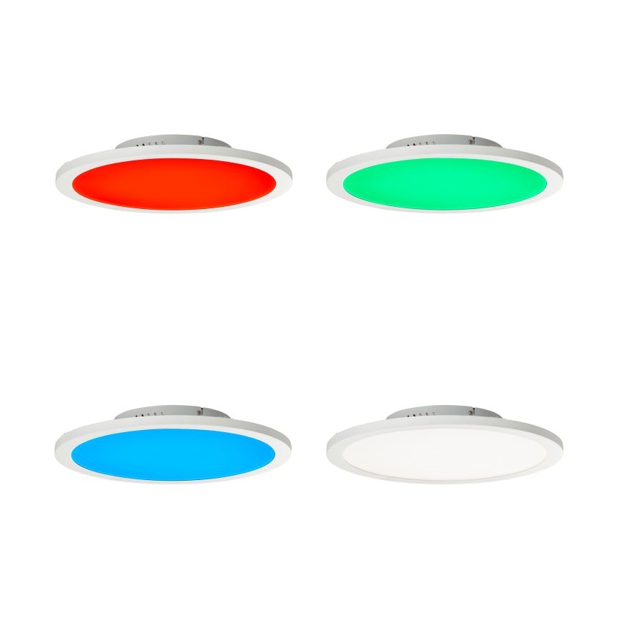 Brilliant - Plafón LED RGBW regulable ABIE LED/24W/230V 2700-6500K + control remoto