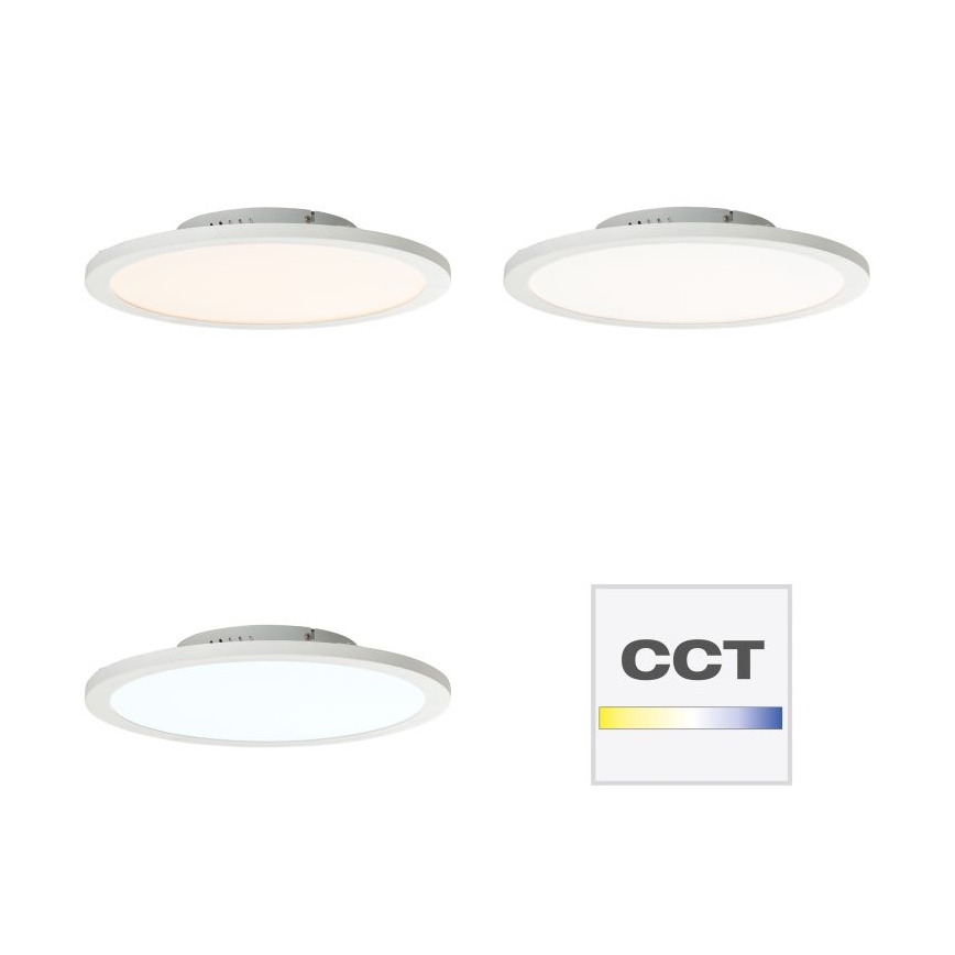 Brilliant - Plafón LED RGBW regulable ABIE LED/24W/230V 2700-6500K + control remoto