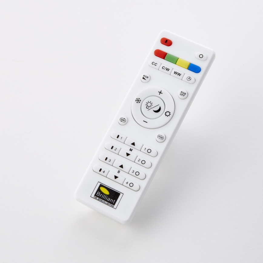Brilliant - Plafón LED RGBW regulable ALISSA LED/32W/230V 2700-6500K + control remoto