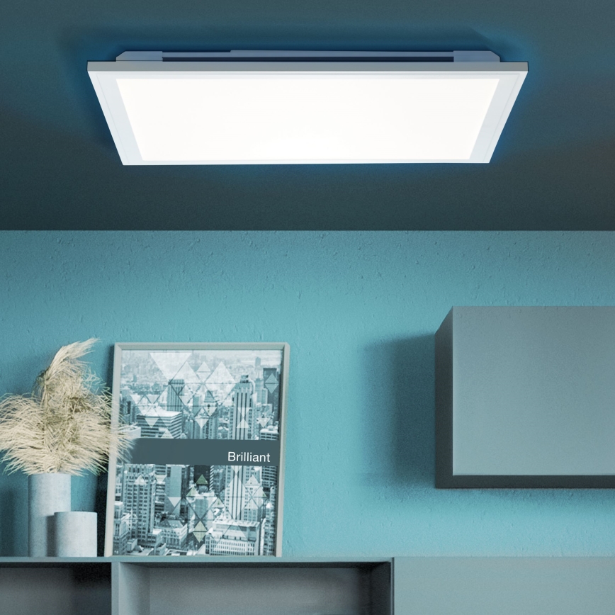 Brilliant - Plafón LED RGBW regulable ALLIE LED/24W/230V 2700-6500K + control remoto