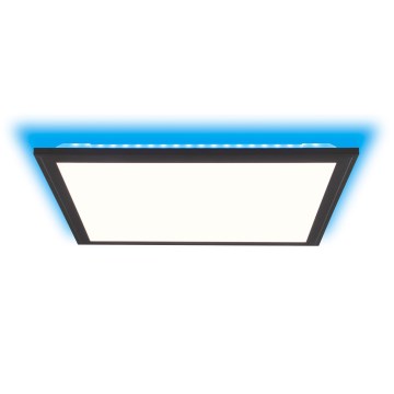 Brilliant - Plafón LED RGBW regulable ALLIE LED/24W/230V 2700-6500K negro + control remoto