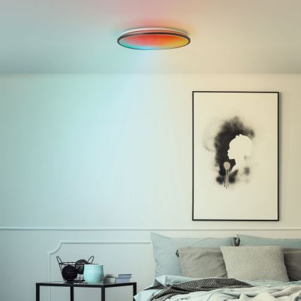 Brilliant - Plafón LED RGBW regulable HEIDA LED/30W/230V 3000-6500K + control remoto