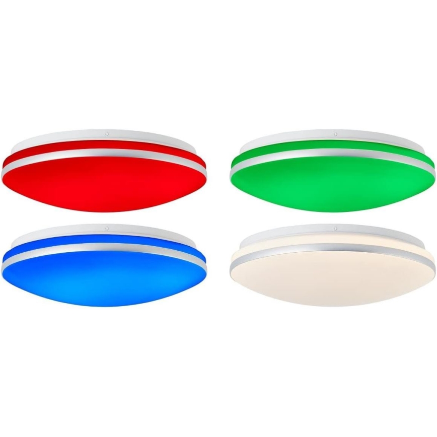 Brilliant - Plafón LED RGBW regulable MIDWAY LED/14W/230V 3100-6500K Wi-Fi Tuya + control remoto