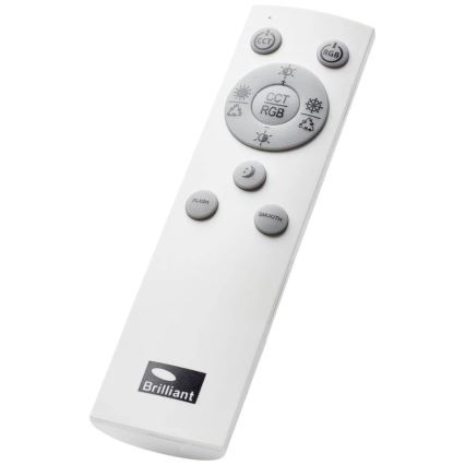 Brilliant - Plafón LED RGBW regulable MIDWAY LED/14W/230V 3100-6500K Wi-Fi Tuya + control remoto