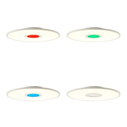 Brilliant - Plafón LED RGBW regulable ODELLA LED/24W/230V 2700-6500K + control remoto