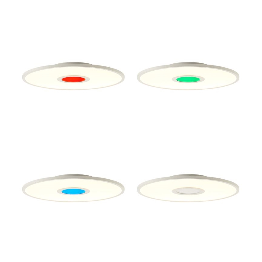 Brilliant - Plafón LED RGBW regulable ODELLA LED/24W/230V 2700-6500K + control remoto