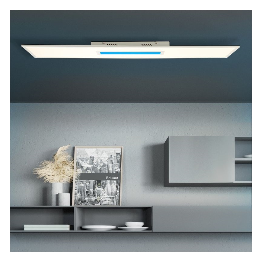Brilliant - Plafón LED RGBW regulable ODELLA LED/37W/230V 2700-6500K + control remoto