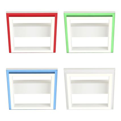 Brilliant - Plafón LED RGBW regulable PALLAS LED/18W/230V 2700-6500K + control remoto