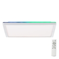 Brilliant - Plafón LED RGBW regulable SALTERY LED/20W/230V 3000-6500K + control remoto