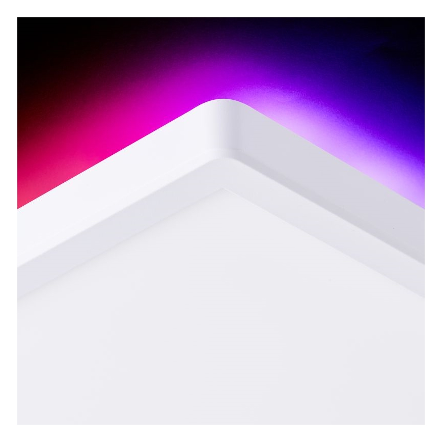 Brilliant - Plafón LED RGBW regulable SALTERY LED/22W/230V 3000-6500K + control remoto