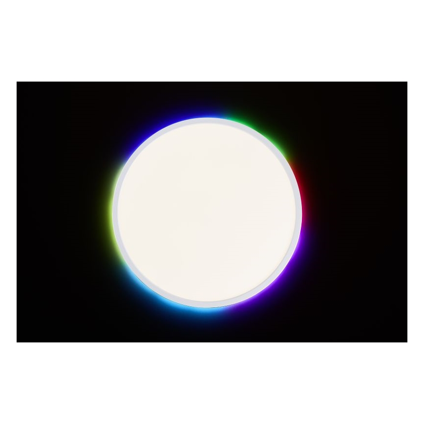Brilliant - Plafón LED RGBW regulable SALTERY LED/22W/230V 3000-6500K + control remoto