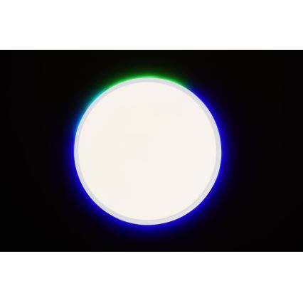 Brilliant - Plafón LED RGBW regulable SALTERY LED/22W/230V 3000-6500K + control remoto