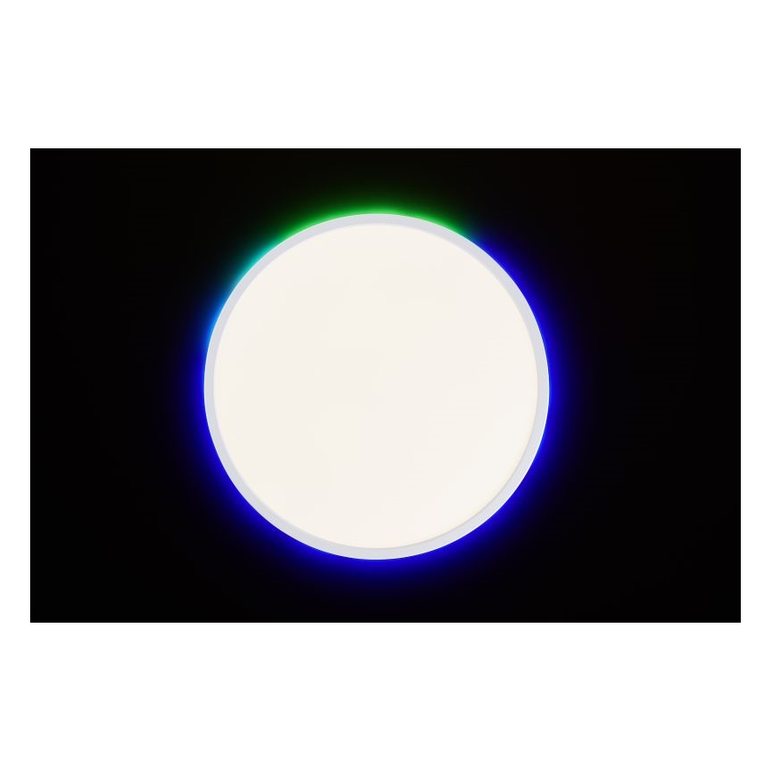 Brilliant - Plafón LED RGBW regulable SALTERY LED/22W/230V 3000-6500K + control remoto