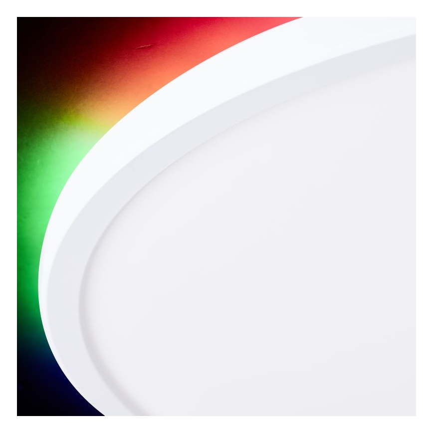 Brilliant - Plafón LED RGBW regulable SALTERY LED/22W/230V 3000-6500K + control remoto