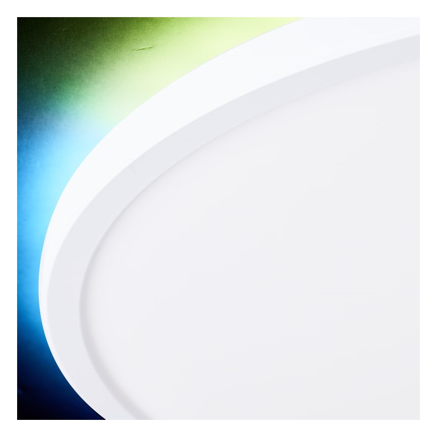 Brilliant - Plafón LED RGBW regulable SALTERY LED/22W/230V 3000-6500K + control remoto