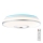 Brilliant - Plafón LED RGBW regulable VISITATION LED/24W/230V 3000-6500K + control remoto