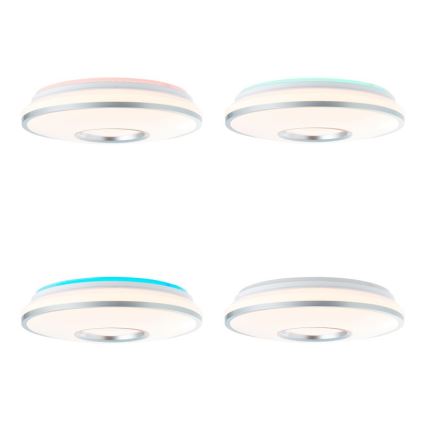 Brilliant - Plafón LED RGBW regulable VISITATION LED/24W/230V 3000-6500K + control remoto