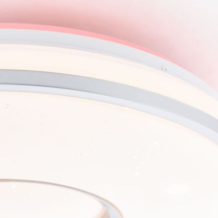 Brilliant - Plafón LED RGBW regulable VISITATION LED/24W/230V 3000-6500K + control remoto