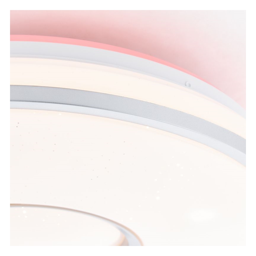 Brilliant - Plafón LED RGBW regulable VISITATION LED/24W/230V 3000-6500K + control remoto