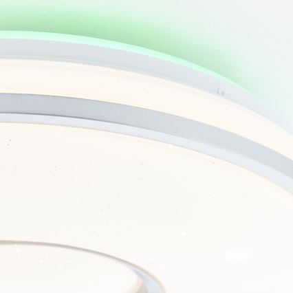Brilliant - Plafón LED RGBW regulable VISITATION LED/24W/230V 3000-6500K + control remoto