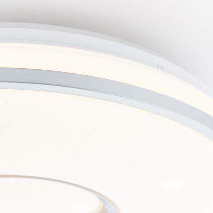 Brilliant - Plafón LED RGBW regulable VISITATION LED/24W/230V 3000-6500K + control remoto