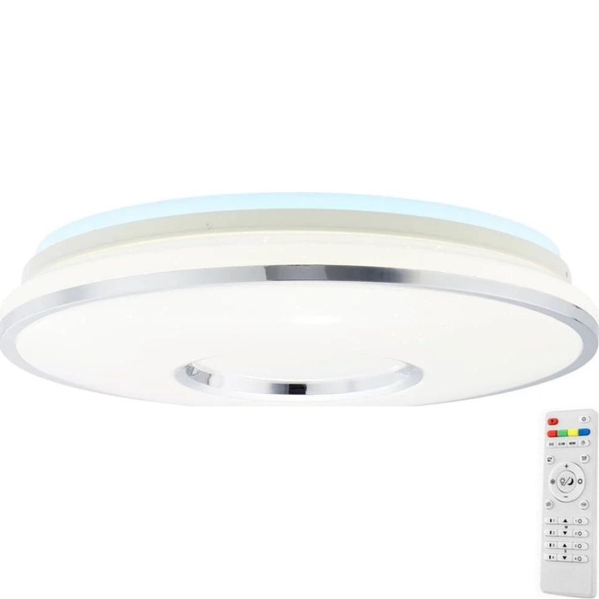 Brilliant - Plafón LED RGBW regulable VISITATION LED/32W/230V 3000-6500K + control remoto