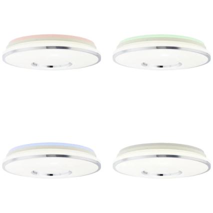 Brilliant - Plafón LED RGBW regulable VISITATION LED/32W/230V 3000-6500K + control remoto