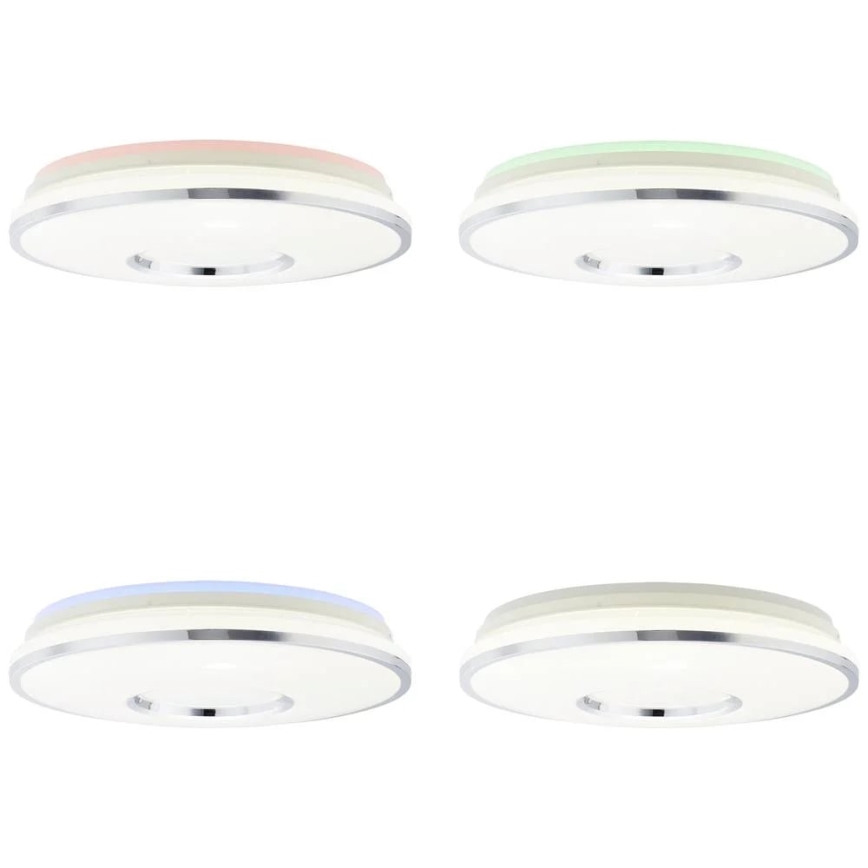 Brilliant - Plafón LED RGBW regulable VISITATION LED/32W/230V 3000-6500K + control remoto