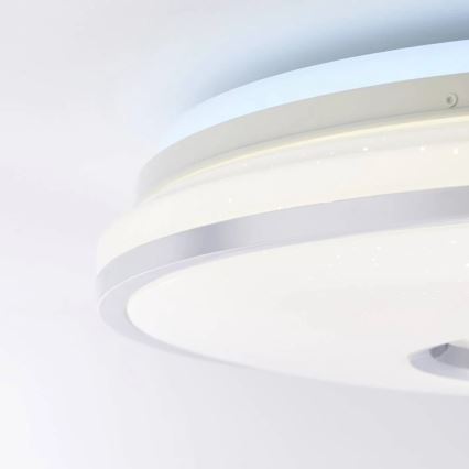Brilliant - Plafón LED RGBW regulable VISITATION LED/32W/230V 3000-6500K + control remoto