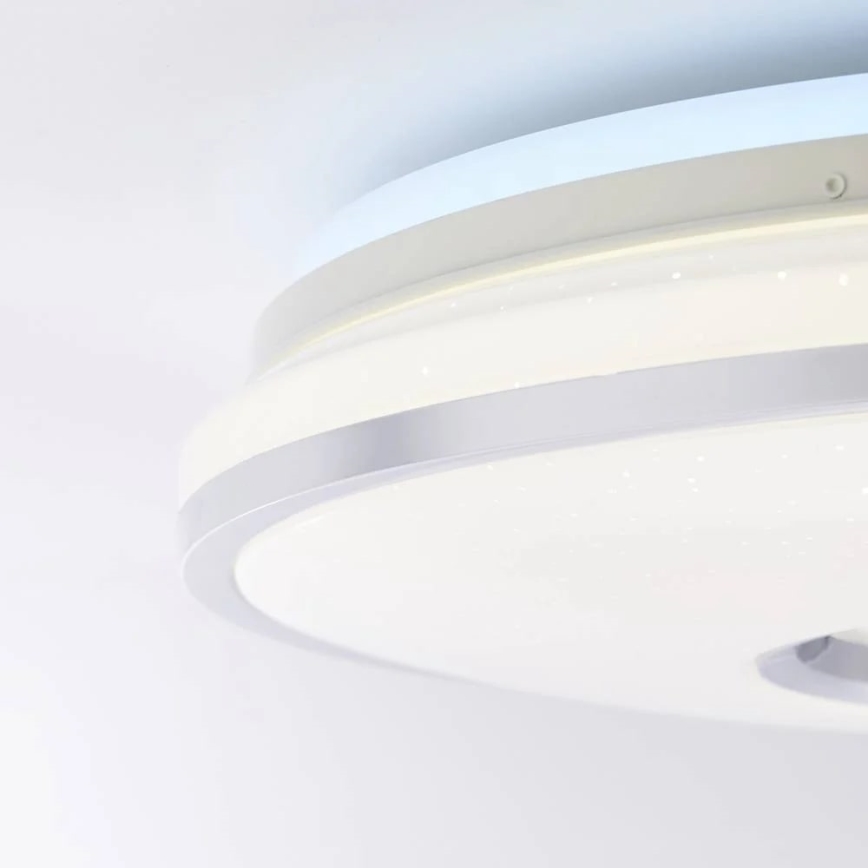Brilliant - Plafón LED RGBW regulable VISITATION LED/32W/230V 3000-6500K + control remoto