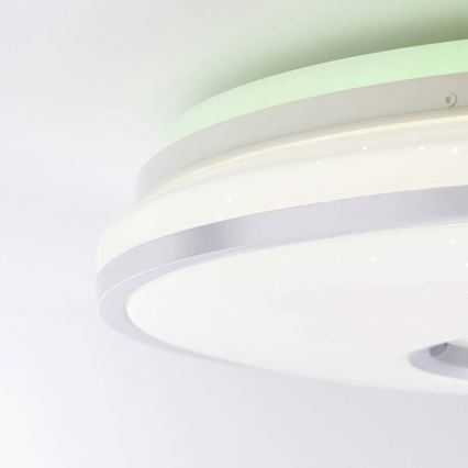 Brilliant - Plafón LED RGBW regulable VISITATION LED/32W/230V 3000-6500K + control remoto