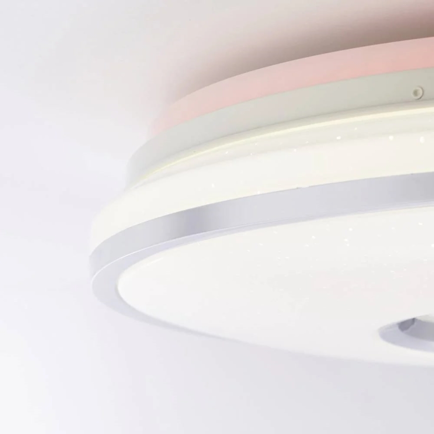 Brilliant - Plafón LED RGBW regulable VISITATION LED/32W/230V 3000-6500K + control remoto