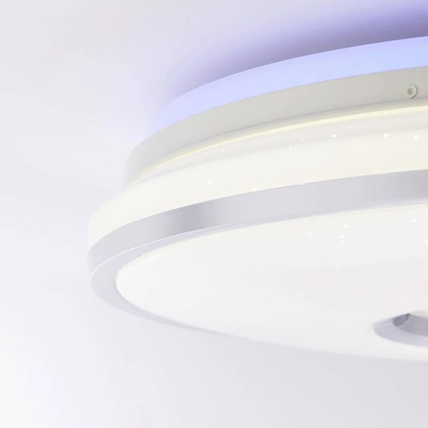 Brilliant - Plafón LED RGBW regulable VISITATION LED/32W/230V 3000-6500K + control remoto