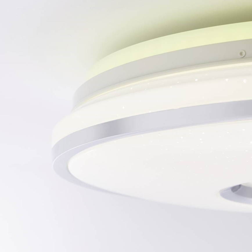 Brilliant - Plafón LED RGBW regulable VISITATION LED/32W/230V 3000-6500K + control remoto