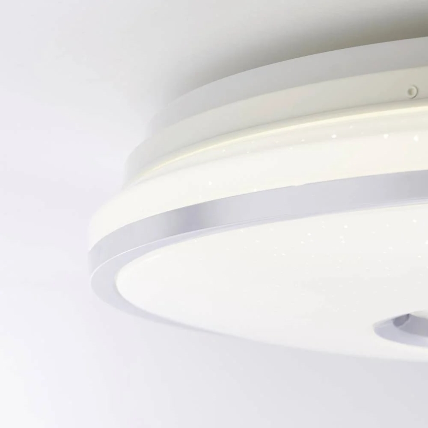 Brilliant - Plafón LED RGBW regulable VISITATION LED/32W/230V 3000-6500K + control remoto